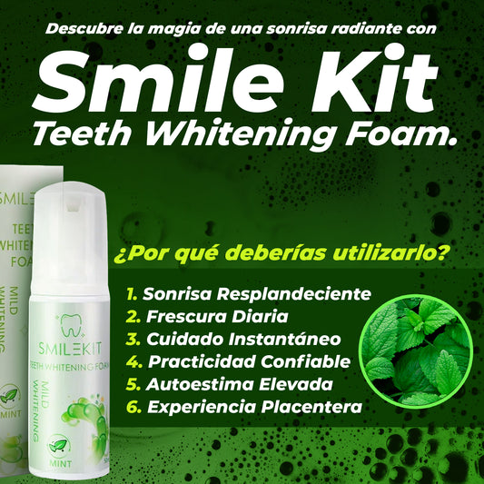 ESPUMA DENTAL BLANQUEADORA 2X1